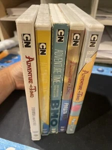Adventure Time DVD Lot - Seasons 1, 3 & Frost & Fire Jake the dad 7 Fionna Discs - Picture 1 of 7