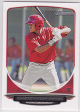 2013 Bowman Prospects Arizona Diamondbacks Baseball Card #BP62 Socrates Brito