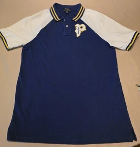 Polo Ralph Lauren Athletic Division Polo Short Sleeve Shirt Boys XL (18-20) Blue - Picture 1 of 5