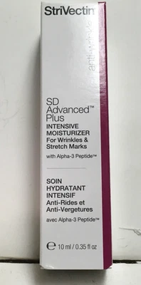 Crema hidratante intensiva StriVectin SD Advanced Plus 0,35 oz/10 ml - tamaño de viaje, NUEVO Foto 1 de 3
