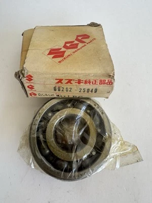 NOVO ROLAMENTO DE VIRABREQUIM SUZUKI OEM NOS, LH 09262-25049 RM125 RM100 TS100 TS125 - Imagem 1 de 3