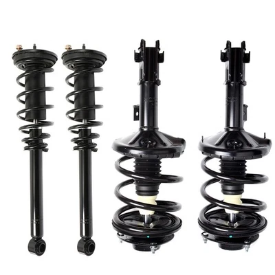 4pcs For 2003-2004 Mitsubishi Eclipse Front Rear Complete Struts Mounts Spring Foto 1 de 4
