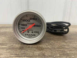 Auto Meter 4451 water Temp Gauge 2 5/8" 140-280 Degree Mechanical Sport-Comp - Picture 1 of 8
