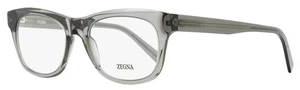 Zegna Thin Profile Eyeglasses EZ5283 020 Transparent Gray 53mm - Bild 1 von 3