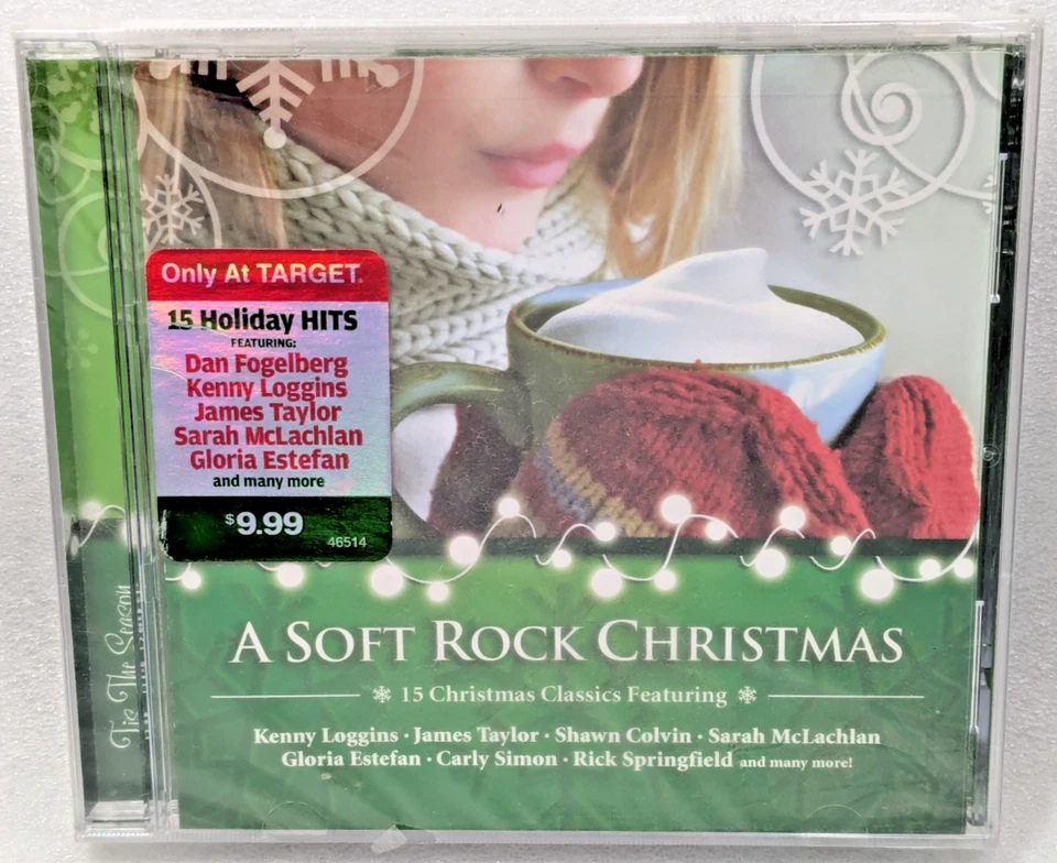 Soft Rock Christmas Loggins Taylor Estefan Simon (CD, 2008 Target Exclusive) NEW - Image 1 of 4