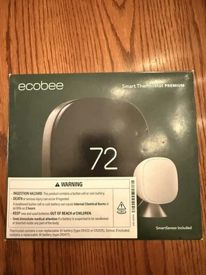 Ecobee Smart Thermostat Premium (EBSTATE601) - Image 1 of 3