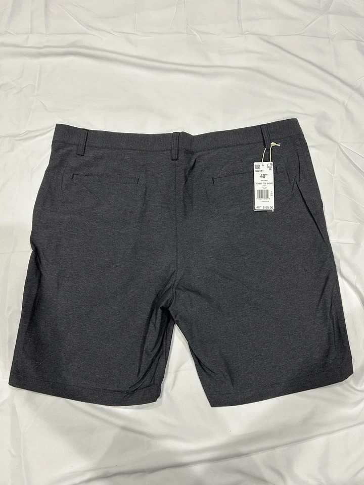 Pantalones Cortos de Golf Adidas Dobby Tex Para Hombre Talla 40 Negro 9" Entrepierna Nuevos Con Etiquetas Foto 1 de 4