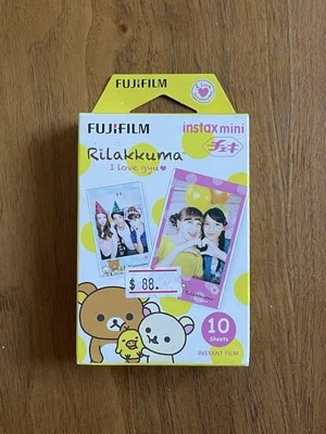 NOS Fujifilm Instax Mini Film - Rilakumma Instant Film - Expired 2015- 10 Count - Image 1 of 3