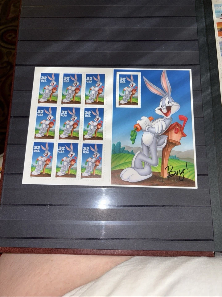 Sc # 3137 ~ Full Pane ~ 32 cent Bugs Bunny Issue - Image 1 of 1