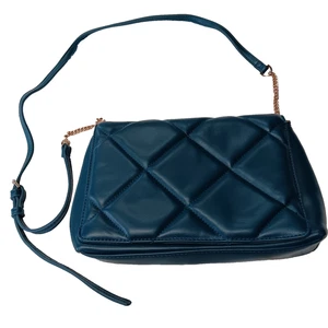 A New Day Schultertasche Handtasche dunkel türkis mit verstellbarem Riemen - Bild 1 von 21