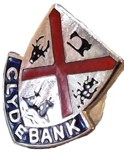 Clydebank Town Small Pin Badge Scotland - Picture 1 of 5