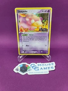 Pokemon Slowpoke Stamped Reverse Holo EX Team Rocket Returns 76/109 *CCGHouse* - Picture 1 of 9