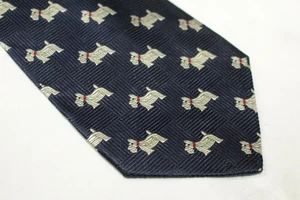 FACONNABLE Silk tie Made in France F86593 - Picture 1 of 4