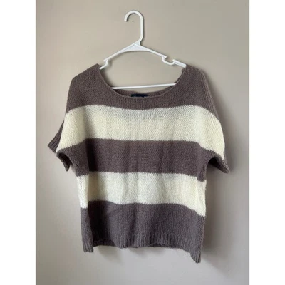 Suéter tejido mezcla lana American Eagle Outfitters para mujer M Cabincore Normcore Foto 1 de 4