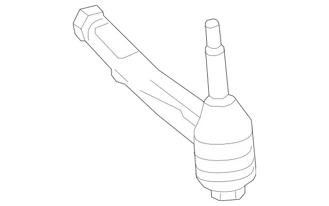 Barra de amarre exterior genuina Mercedes-Benz 2015-2023 205-460-00-05 Foto 1 de 1