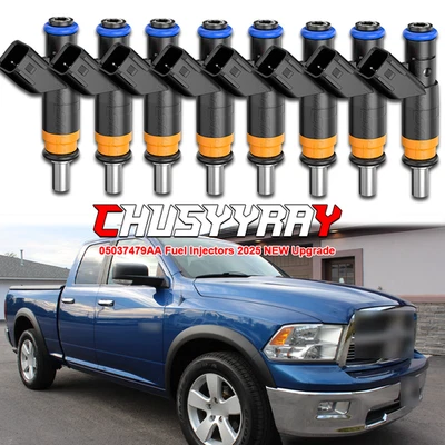 8x Inyectores de combustible 05037479AA para Chrysler 300C SRT8 V8-370ci 2005-2007 6,1 L Foto 1 de 4