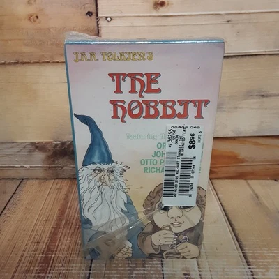 The Hobbit VHS Used 1977 Animated Classic Rankin Bass J.R.R. Tolkien - Image 1 of 4
