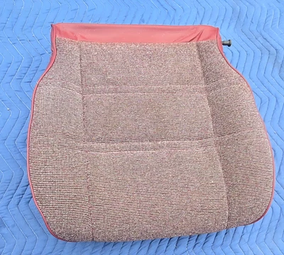 83-93 雪佛兰 S10 BLAZER 吉米前乘客座椅下垫红色灰色桶 — 第 1/4 张图片