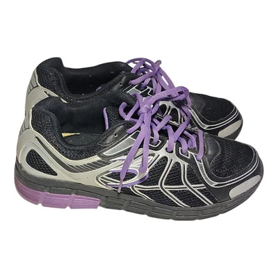 Zapatos deportivos Gravity Defyer GDefy para mujer talla 10 negros morados TB9004FBP-M Foto 1 de 4