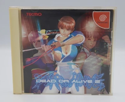 Dead or Alive 2 (Regular Edition) Sega Dreamcast JP REGION LOCK CIB NO US TARIFF - Image 1 of 4