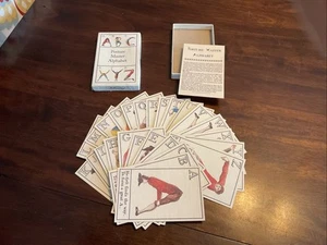 1995 Posture Master Alphabet Deck of Cards Based on 1782 Carrington Bowles Art - Picture 1 of 14