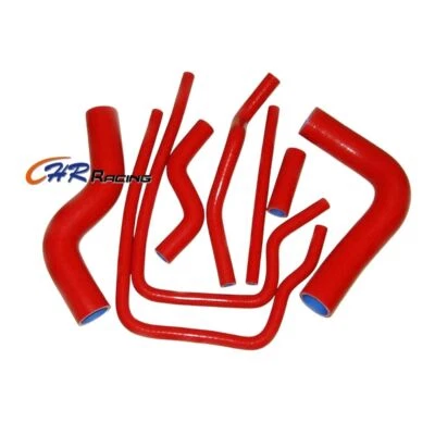 Silicone Radiator RED Hose Kit For 1996-2000 SUBARU IMPREZA WRX/STI GC8/GF8 - image 1 of 4