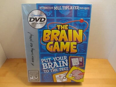The Brain Game by Imagination DVD TV Games - SEALED! - Image 1 of 2