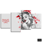 Marilyn Monroe   Iconic Celebrities BOX FRAMED CANVAS ART Picture HDR 280gsm