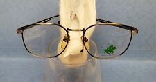New Vintage Beverly Hills Polo Club Eyeglasses Antique Silver/Black Fusion Frame