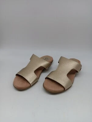 Женские сандалии на плоской подошве Life Stride Baha - золотистые поплавковые - размер 5,5 M - F4414S - Изображение 1 из 4