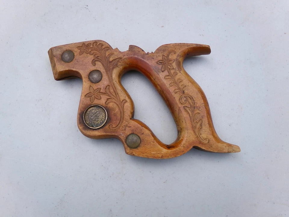 Atkins Hand Saw Handle Woodworking Tool Vintage Antique - Image 1 of 3