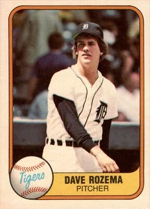 1981 Fleer #464 Dave Rozema Great! - Picture 1 of 2