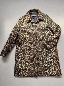 Miu Miu women Animal print tech twill padded coat Size IT 42 UK 10 US 6 - Picture 1 of 11