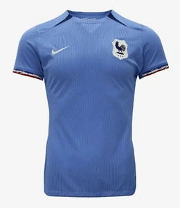 Nike Youth FRANCE Stadium Kid Football Blue Training Soccer Shirts DR4034-450 - Picture 1 of 3