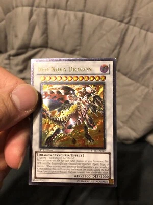 STBL-EN042 – RED NOVA DRAGON – Ultimate Rare - 1ST ED -  Yu-Gi-Oh! LP - Image 1 of 4
