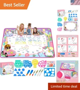 Portable Water Doodle Mat for Kids - Encourages Creativity & Imagination - Picture 1 of 9