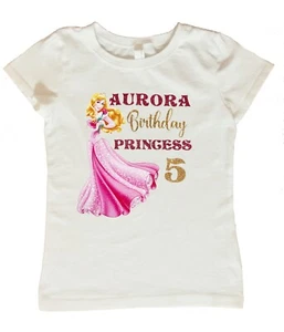 Aurora Birthday Shirt, Sleeping Beauty Birthday Shirt, Custom Aurora Shirt - Picture 1 of 1