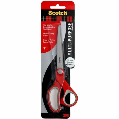 Scotch 7" Multi-Purpose Scissors, Great for Everyday Use (1427) (Pack of 2) - Image 1 of 2