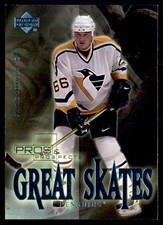 2000-01 Upper Deck Pros & Prospects Great Skates Mario Lemieux Pittsburgh
