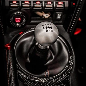 Pomello carbonio TOYOTA GT86 SUBARU BRZ gear carbon fiber aluminium knob shift - Foto 1 di 2