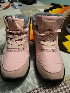 BenSorts OUTDOOR Damen Wander Schneestiefel Fell gefüttert Antirutsch Gr. 8 Rosa " - Bild 1 von 10