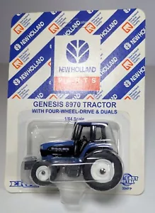1/64 New Holland Genesis 8970 Tractor w/cab, 4WD, duals, New on card - Picture 1 of 3