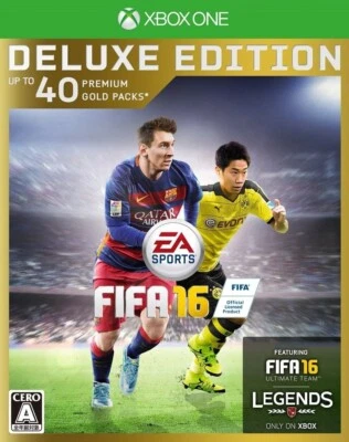 XONE FIFA 16 Deluxe Edition Xbox One EA Sealed Sports Shipping from Japan - Image 1 of 4
