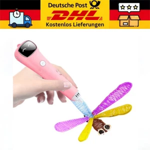 Kabelloses 3D-Druckstift-Set, passend für PCL-Kinder-Stereoskopiestift Pink - Afbeelding 1 van 9