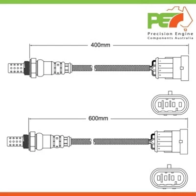2x New * OEM * Pre-Cat & Post-Cat Oxygen Sensors For Fiat ABARTH 695 1.4L Turbo - Image 1 of 4