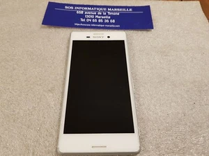 LCD Display + Touchscreen Weiß auf Original Sony Xperia M4 Aqua E2303 Gehäuse - Bild 1 von 8