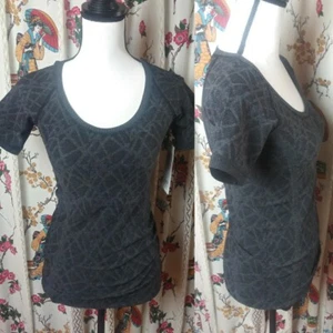 Ellen Tracy Active schwarzes sportliches Top/T-Shirt - Bild 1 von 4