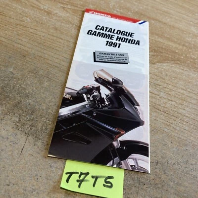 Honda Moto 1991 GL1500 ST1100VFR750R VT600C NSR125R Etc Catálogo - Imagen 1 de 4