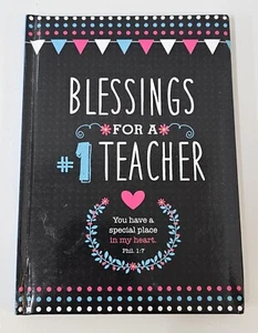 Blessings For A #1 Teacher Book (Hardcover) Christian Arts Gifts Affirmations - Picture 1 of 6