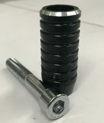 Clavija de cambio Triumph negra corte en contraste Bonneville Scrambler Bobber chopper café  Foto 1 de 2